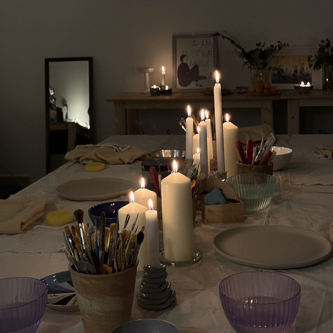 Keramické rande: Talíře